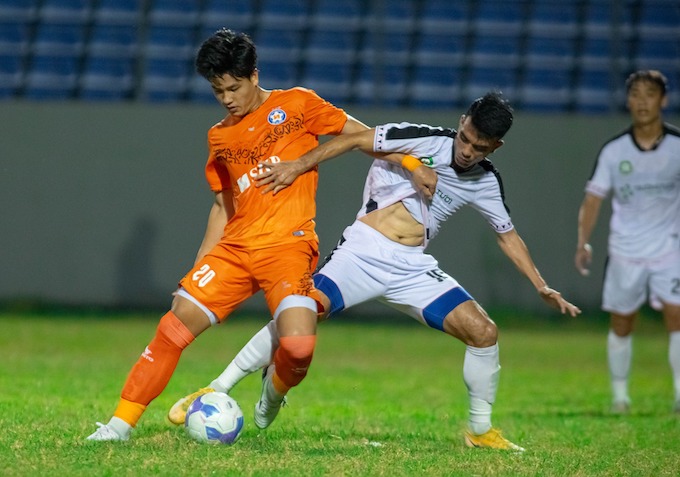 SHB Đà Nẵng đã sẵn sàng cho mùa giải quay lại V.League. Ảnh: PHi Hải